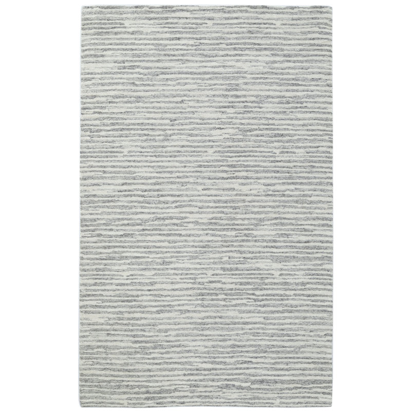 Silt Hand Tufted Area Rug, Rectangle 5' x 8'