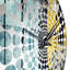 Horloge murale Tyshai - Collages abstraits-10916659