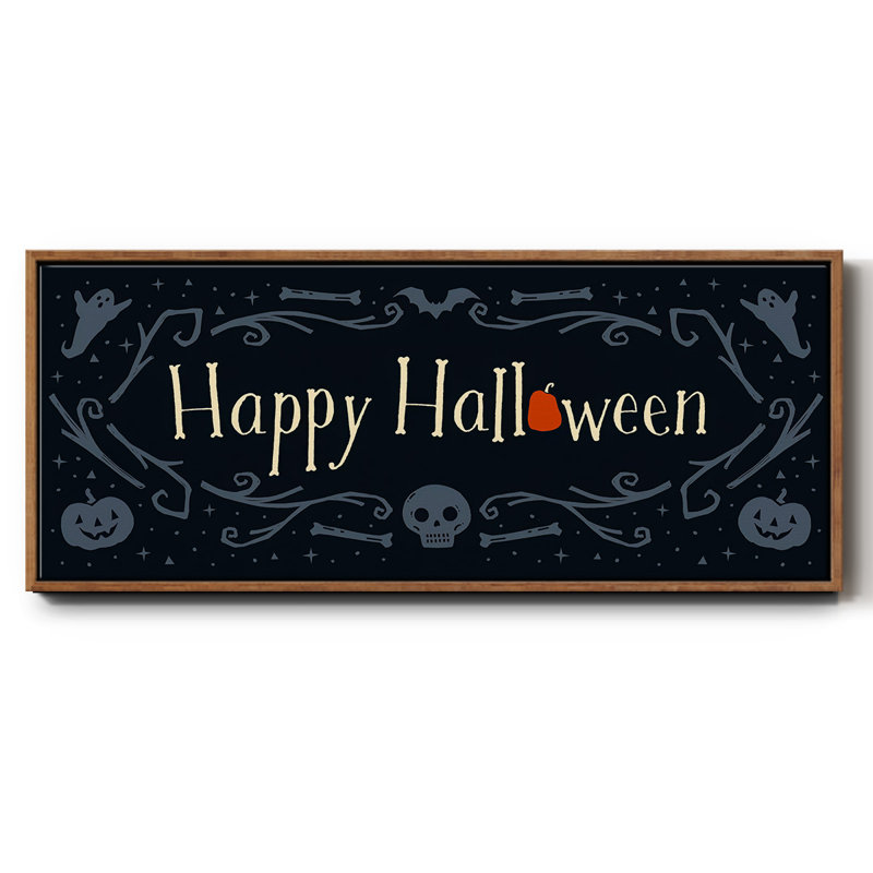 Skeleton Crew Collection D- Framed Canvas