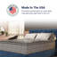 15" Plush Cooling Gel Hybrid Mattress-1992141218-1992141221