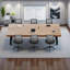 8-person Rectangular Solid Wood Conference Table