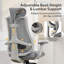Fauteuil de bureau ergonomique Nouhaus Fluido-626202188