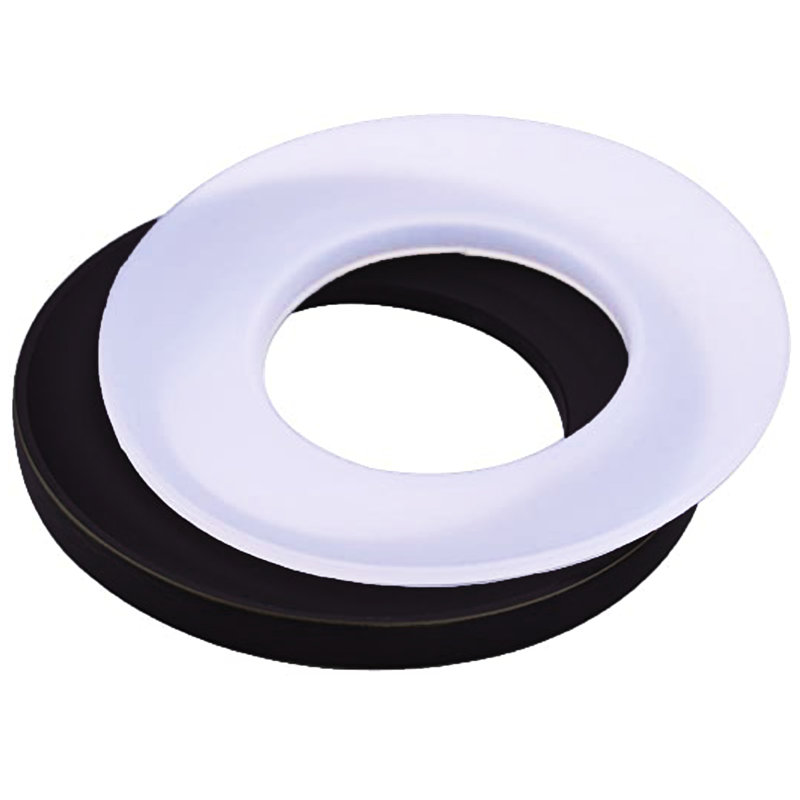 Novatto Solid Brass Vessel Sink Mounting Ring, Matte Black