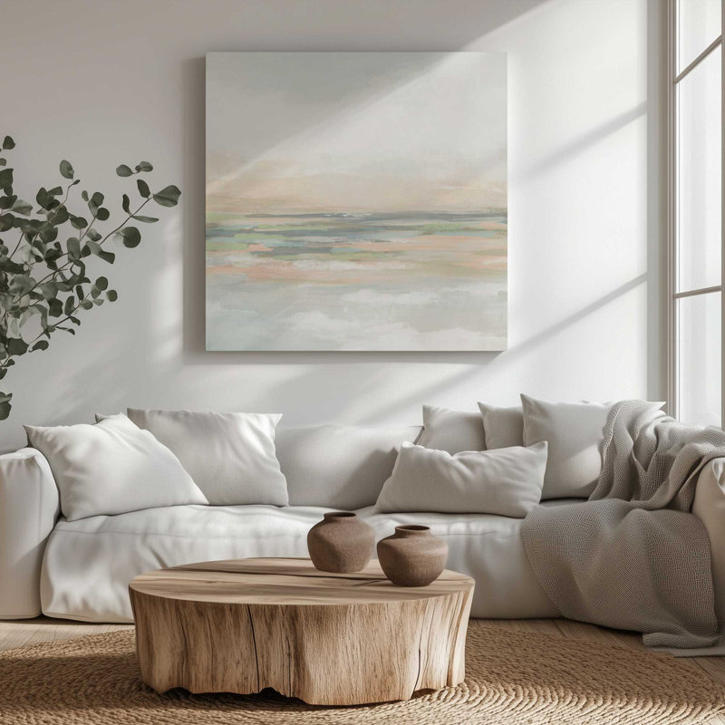 «Soft Breeze Over Fields II», reproduction sur toile tendue, H 32 po x l 32 po