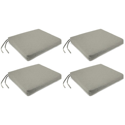 19" x 17" Outdoor Seat Cushion with Ties by Latitude Run