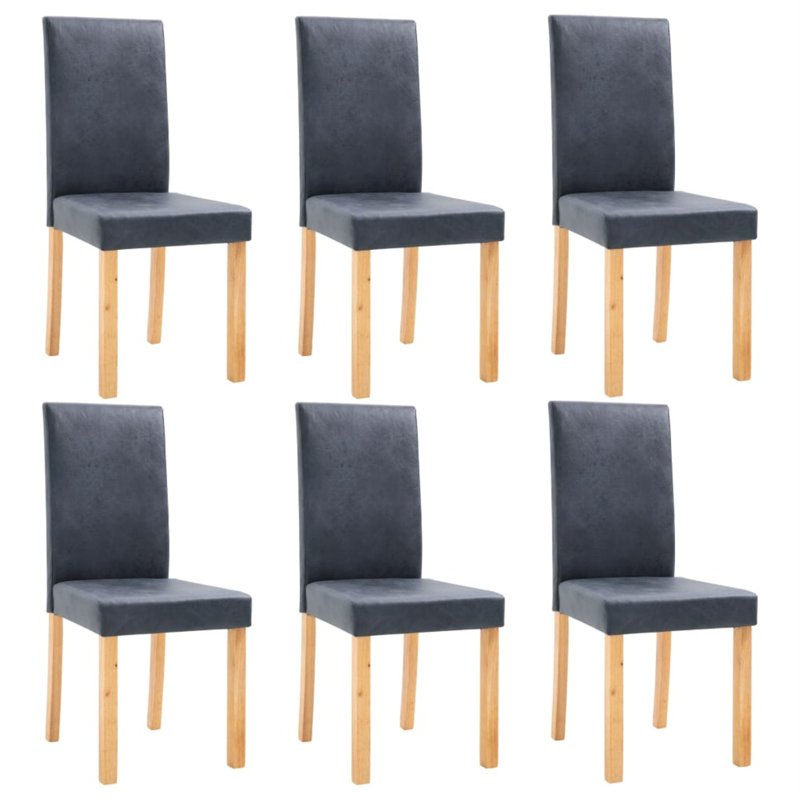 Dining Chairs Side Chair with Solid Wood Legs for Home Kitchen, Gray