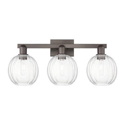 Eldon - 3 Light 26" Globe Shade Bath Vanity Light