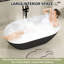 Baignoire de trempage en acrylique autoportante de L 51 po x l 28 po-94129007