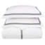 Ensemble de housse de couette brodée 100% coton 3 pièces BNM Miller-715617903-715617872