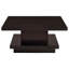 Ensemble de tables basses 3 pièces Cappuccino