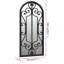 Abdul-Nafi Metal Flat Wall Mirror-1924832619-1924832617