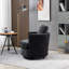 Fauteuil demi-tonneau pivotant avec revêtement Zarren-725816030