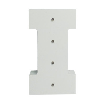 Evel Text & Numbers Letter Block