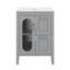 Meuble-lavabo autoportant 24 po avec 2 tiroirs et porte réglable 24 po avec lavabo, tablette réglable-114229266