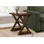 Table de bout carrée avec pieds en bois-1947484029