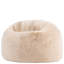 icon Kids Kingston Faux Rabbit Fur Classic Bean Bag, Natural-118322757