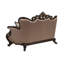 Causeuse rembourrée 71,5 po Carrara Brown 