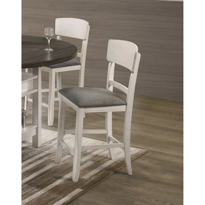 Tabouret de bar moderne, charmant ensemble de chaises de salle à manger rembourrées à hauteur de comptoir, parfait pour les repas et les réceptions élégants.