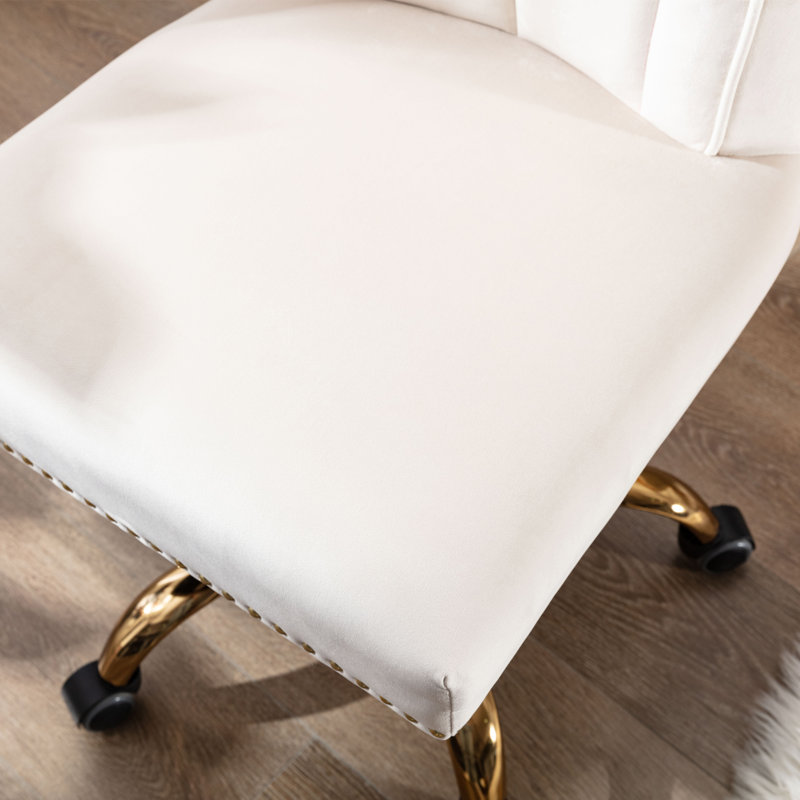 Chaise de travail gager, Beige