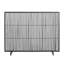 Pare-étincelles en fer 1 panneau Willow 39 po x 30 po, finition noire-582300814