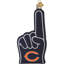 Ornement suspendu en mousse NFL-1451267199