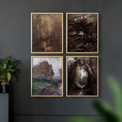 «Vintage Landscape C III», reproduction encadrée