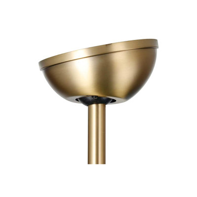 Adaptateur de pente de ventilateur de plafond - laiton