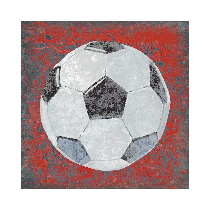 Grunge Sporting IV by Studio W - Wrapped Canvas Gallery-Wrapped Canvas Giclée, 66.04 cm H x 66.04 cm W
