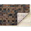 Tapis brun durable résistant aux taches-713365245