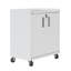 Armoire de garage roulante en blanc-2033852708