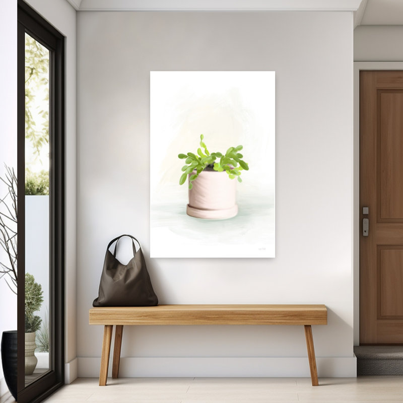 «Everyday Plants IV», art végétal contemporain, H 60 po x l 40 po