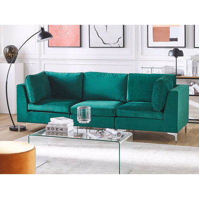 Dian 3 Seater Velvet Sofa