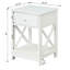 Table de bout avec 1 tiroir et tablette Darek-805540056