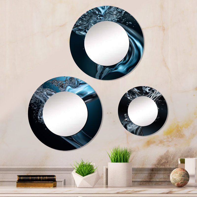 Olgethorpe Metal Round Mirror