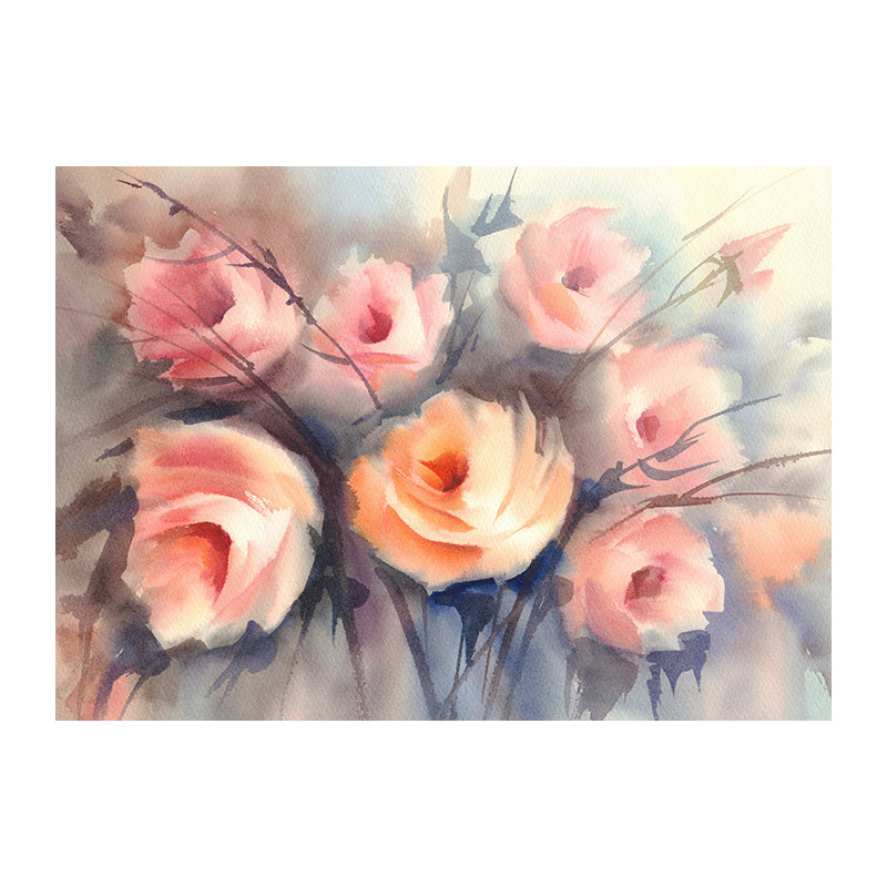 Cassaundra Matte Peel and Stick Mural, 208 x 146cm