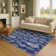 Premium Machine Washable Dockside AMF1813 Christmas Tree Leaves Rug