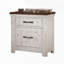 Table de chevet 2 tiroirs