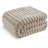 Bedsure Super Soft Fleece Blanket with Classic Stripe Pattern-104713413-102481704
