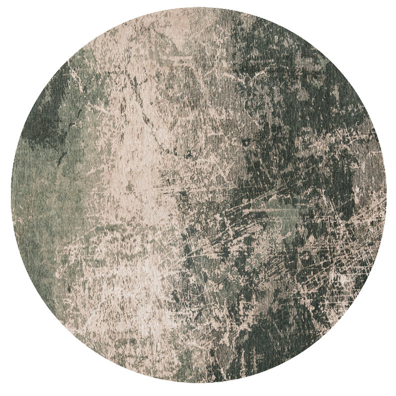 Abstract Recycled P.E.T Area Rug, Round 140cm