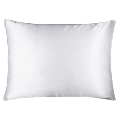 Taie d'oreiller en soie naturelle Zippered
