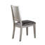 Ensemble de 2 chaises de salle à manger rembourrées en polyuréthane