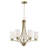Deven 5 - Light Steel Dimmable Chandelier-92528330