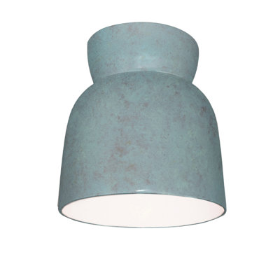 Logan 8" Single Light Flush Mount