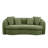 84" Curved Compressed Sofa with 4 Pillows, No Assembly Required, Modern Upholstered 3-Seater Couch for Living Room and Small Spaces-120747733
