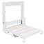 Grand lit escamotable avec bureau, lumières DEL et station de charge USB