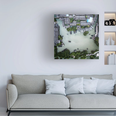 Art sur toile, ville ancienne Zeng