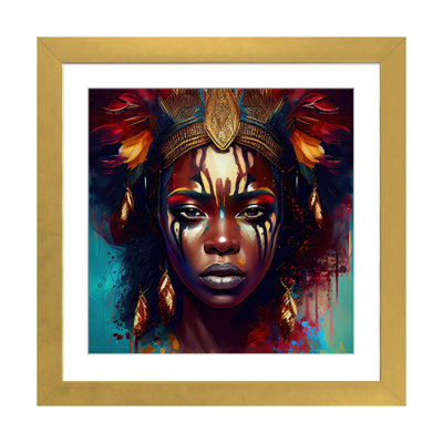 Powerful African Warrior Woman III