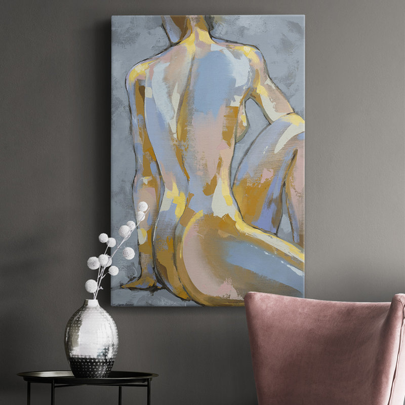 " Gray Maiden II ", 27" H x 18" W x 1" D