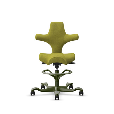 HÅG Capisco Adjustable Sit-to-Stand Height Chair with Footring