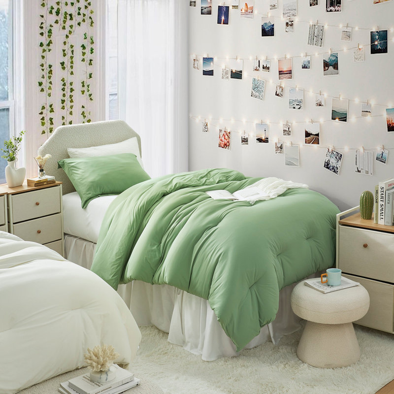 Look At This Thicky - Coma Inducer® Oversized Comforter Set - Standard Thicky, Green